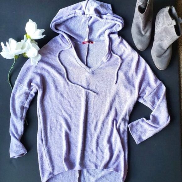Sevengate purple hooded sweater - Picture 1 of 7